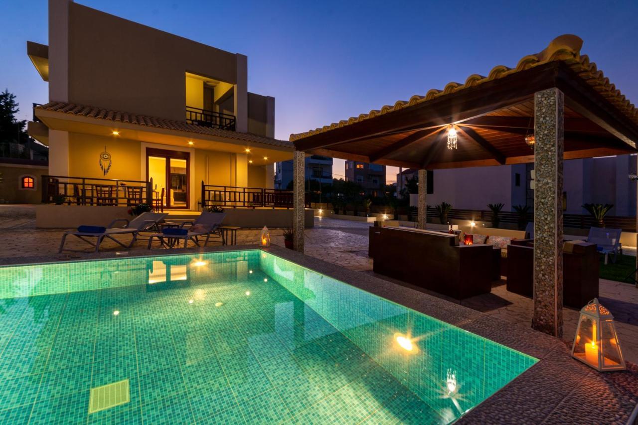 Maria's Luxurious In Koskinou Willa